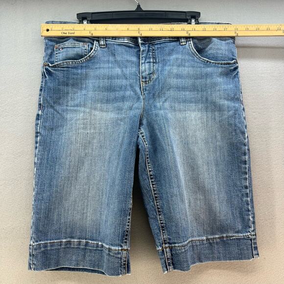 Tommy Hilfiger Women's Jean Bermuda Shorts Size W36 Normcore Summer Essentials C - Picture 6 of 11